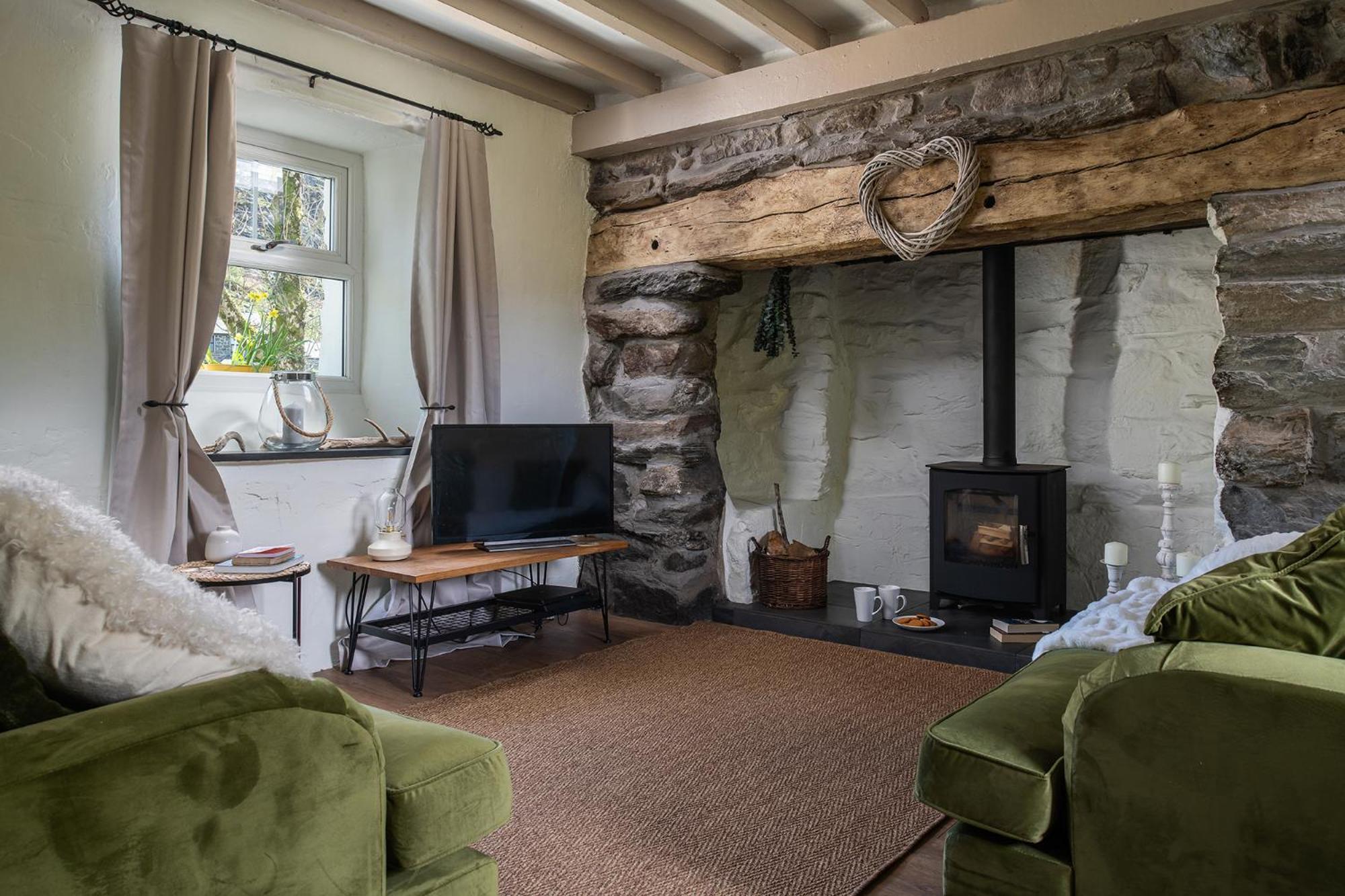 Pen-Y-Bryn Cottage بلايناو-فيستينيوج المظهر الخارجي الصورة